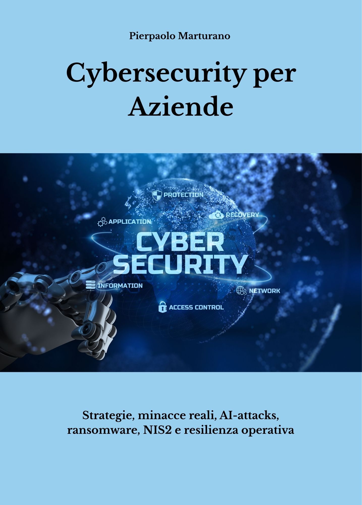 Copertina di Cybersecurity per Aziende